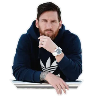 🤨 3662d944 Lionel Messi calcio, football, atleta, sport, Messi telegram sticker