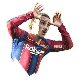 🕺 a8171735 Antoine Griezmann calcio, atleta, giocatore, football telegram sticker