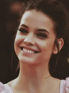 🍸 4c5e52ca 여자, 미소, 인물사진, 모델, 아름다운 telegram sticker