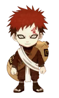 🌀 40314c50 Gaara Naruto 愛 Anime, Manga, Gaara, Naruto, Postać, Ninja telegram sticker