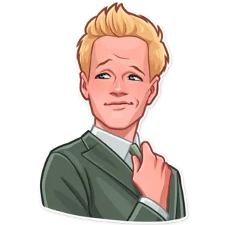 😏 d1c01b83 Barney Stinson How I Met Your Mother Barney Stinson, How I Met Your Mother, character, sitcom, tv show telegram sticker