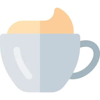 ☕ e2cd5849 cup, drink, coffee, cream, beverage, hot drink telegram sticker
