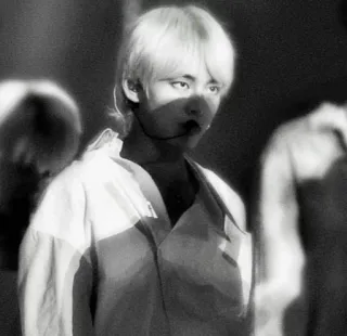 ➿ 239f4639 V V, BTS, певец, K-pop, айдол, корейский, музыка whatsapp sticker