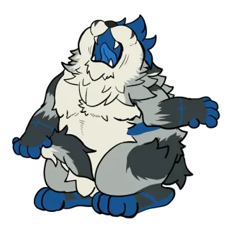 🦊 1e0bed5d Furry, Animal, Desenho animado, Personagem, Urso, Monstro, Antropomórfico whatsapp sticker