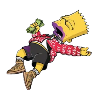 😩 6d85e18d Bart Simpson NECESSARY
MEANS Bart Simpson, Cartone animato, Soldi, Lusso, I Simpson, Meme telegram sticker