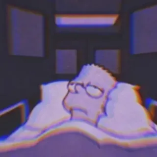 😐 db3175bd Bart Simpson The Simpsons bart simpson, simpsons, desenho animado, série de tv telegram sticker