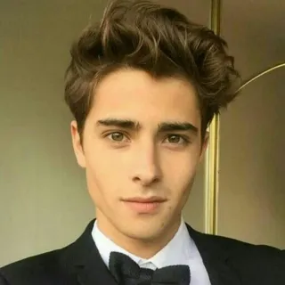 😉 71c7539b uomo, bello, ritratto, smoking, papillon, formale telegram sticker