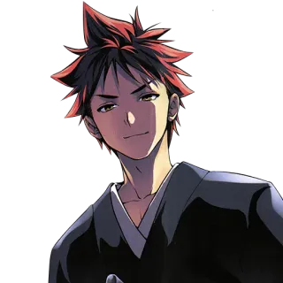 💂 5df27358 Soma Yukihira Food Wars!: Shokugeki no Soma Anime, Food Wars, Soma Yukihira, Cocina, Manga telegram sticker