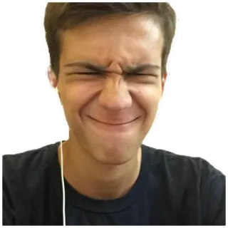 😀 a77f8c20 人物, しかめっ面, ステッカー, 表情 whatsapp sticker