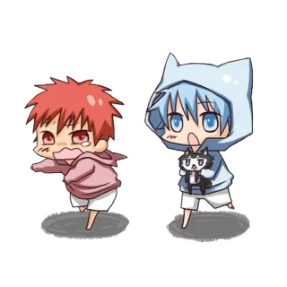 😭 60d90ace anime, chibi, cute, kawaii, cartoon, characters, art, sticker whatsapp sticker