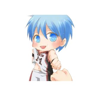 ✊ cfcf48b4 anime, chibi, character, cute, manga, cartoon whatsapp sticker