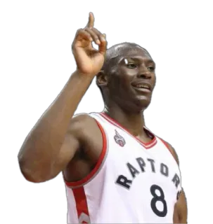 ☝ 0e4e7b2b баскетбол, спорт, спортсмен, рапторс whatsapp sticker