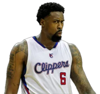 🤔 2919e5e8 баскетбол, спорт, НБА, Клипперс, спортсмен whatsapp sticker