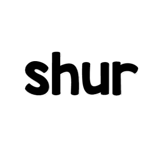 💯 25100e15 shur Shur, đen, nhãn dán, từ telegram sticker