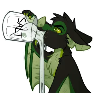 👅 ed15cdea SALT sal, meme, llorando, salado, reptil, tarro whatsapp sticker