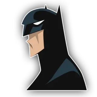 😒 fb7af893 Batman Batman, DC Comics, Superheld, Cartoon, Dark Knight, Comics whatsapp sticker