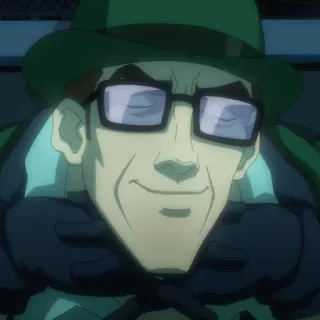 💉 8a580c86 Riddler Riddler, DC Comics, Bösewicht, Verbrechen, Comics, Krimineller telegram sticker