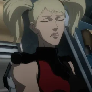 💉 dd0e001c Harley Quinn Harley Quinn, DC Comics, Bösewicht, Antiheld, Comicfigur telegram sticker