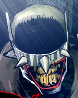 😈 0be72138 The Batman Who Laughs Comic, DC Comics, Bösewicht, Superbösewicht, Horror, Batman telegram sticker