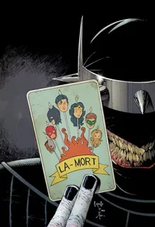 🤡 0ef3b76b Batman Who Laughs LA-MORT DC Comics, Bösewicht, Horror, Batman, Justice League, Spielkarte telegram sticker