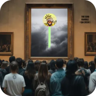 👥 04985045 THE GOD CANDLE
(04.2024) museo, arte, pittura, candela telegram sticker