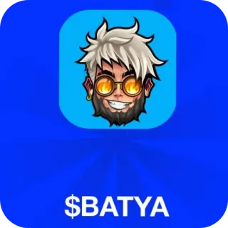 🖼 684437bf $BATYA valuta digitale, finanza, criptovaluta, avatar, cartone animato telegram sticker