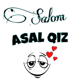 😍 3bb83b79 Salon ASAL QIZ 沙龙, 美容, 爱心, 装饰, 文本 telegram sticker