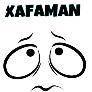😞 6a6e243c XAFAMAN telegram sticker
