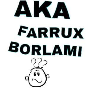 🙃 d610699c AKA FARRUX BORLAMI 文字, 名字, 字母, 短语 telegram sticker