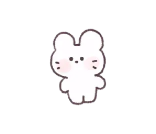 🐜 34cd3502 kawaii, lindo, animal, ratón, adorable, dibujos animados telegram sticker