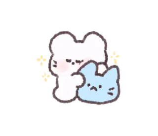 🐜 baf2c09c gato, lindo, animales, kawaii, pegatina, dibujos animados, mascota telegram sticker