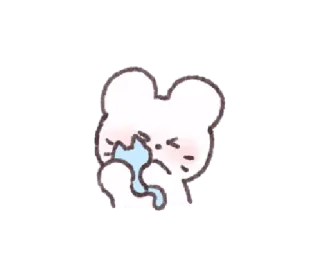 🐜 cbe8e4a9 dibujo animado, ratón, llorando, triste, lindo, emocional telegram sticker