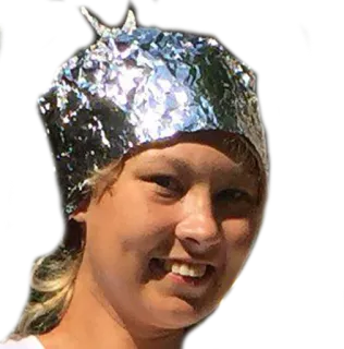 😁 0a38c5a4 Aluhut, Verschwörung, Aluminiumhut, Schutz, Paranoia, Kopfbedeckung telegram sticker