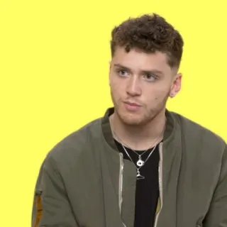 🌿 a88b8f29 homme, personne, portrait, veste whatsapp sticker