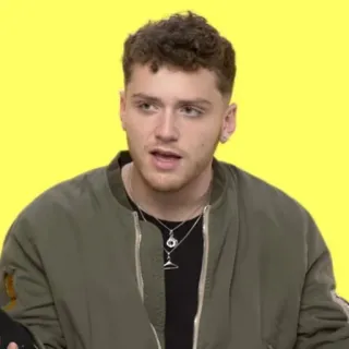 🌿 d2dbc456 homme, masculin, portrait, personne, jeune adulte whatsapp sticker