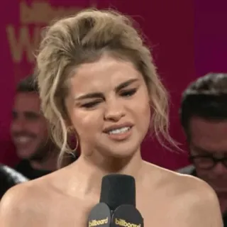 👑 b5e1b3ba Selena Gomez celebridad, cantante, actriz, Selena Gomez, Billboard telegram sticker