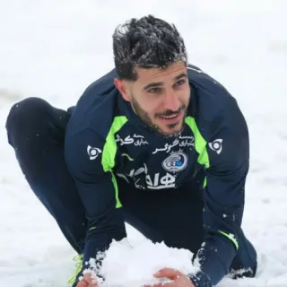 ❄ 59b720bc nieve, invierno, hombre, jugando, deportes, aire libre whatsapp sticker