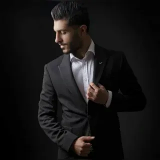 💍 98b0d4db hombre, traje, retrato, ropa formal, estilo, negocios whatsapp sticker