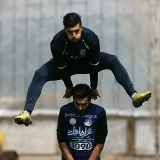 🤠 fa8b0264 gente, fútbol, atletas, salto, equipo, deportes whatsapp sticker