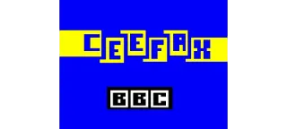 🆕 20c95367 CEEFAX BBC retro, tv, bbc, teletext, 8bit, digital telegram sticker