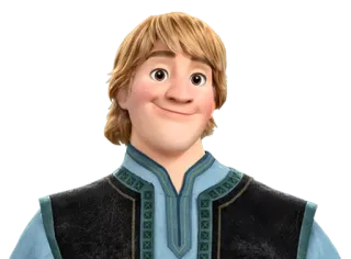 🙂 b6876926 Kristoff Frozen 만화, 디즈니, 크리스토프, 겨울왕국, 애니메이션, 캐릭터 telegram sticker