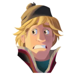 😬 5ea28be7 Kristoff Frozen cartoon, kristoff, disney, frozen, character telegram sticker