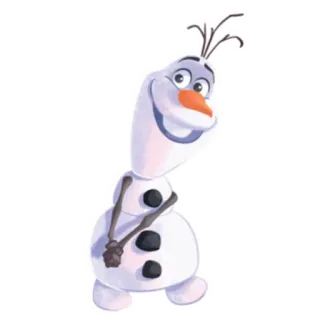 😀 68828b47 Olaf Frozen Olaf, snowman, Frozen, Disney, cartoon, winter, animated telegram sticker