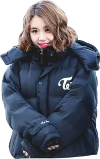 ❄ 1b391441 Twice kpop, 트와이스, 한국, 아이돌, 패션, 겨울 telegram sticker