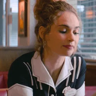 🚘 ed5fbb18 Bobbie Jo name tag, waitress, server telegram sticker