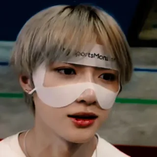 🐻 c644a351 SportsMonster person, gesicht, sportmonster, stirnband whatsapp sticker