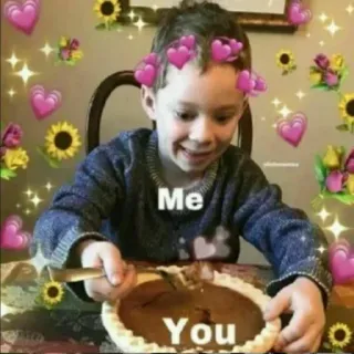 🍰 56d96b02 Me
You ミーム, 愛, 恋愛, パイ, かわいい telegram sticker