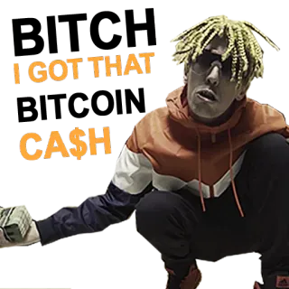 🇱🇨 3fda6364 I GOT THAT CASH argent, fric, bling-bling telegram sticker