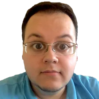 😳 7c63db1c Person, Mann, Gesicht, Porträt, Selfie, Kopfschuss telegram sticker