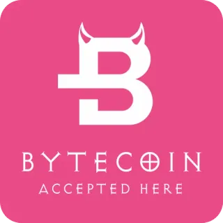 😈 b180e276 BYTECOIN
ACCEPTED HERE cryptocurrency, bytecoin, payment, accepted here, devil horns, logo telegram sticker